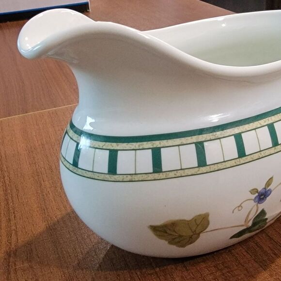 Lenox China Gravy Boat Summer Terrace Pattern Replacement Collector - Picture 4 of 8